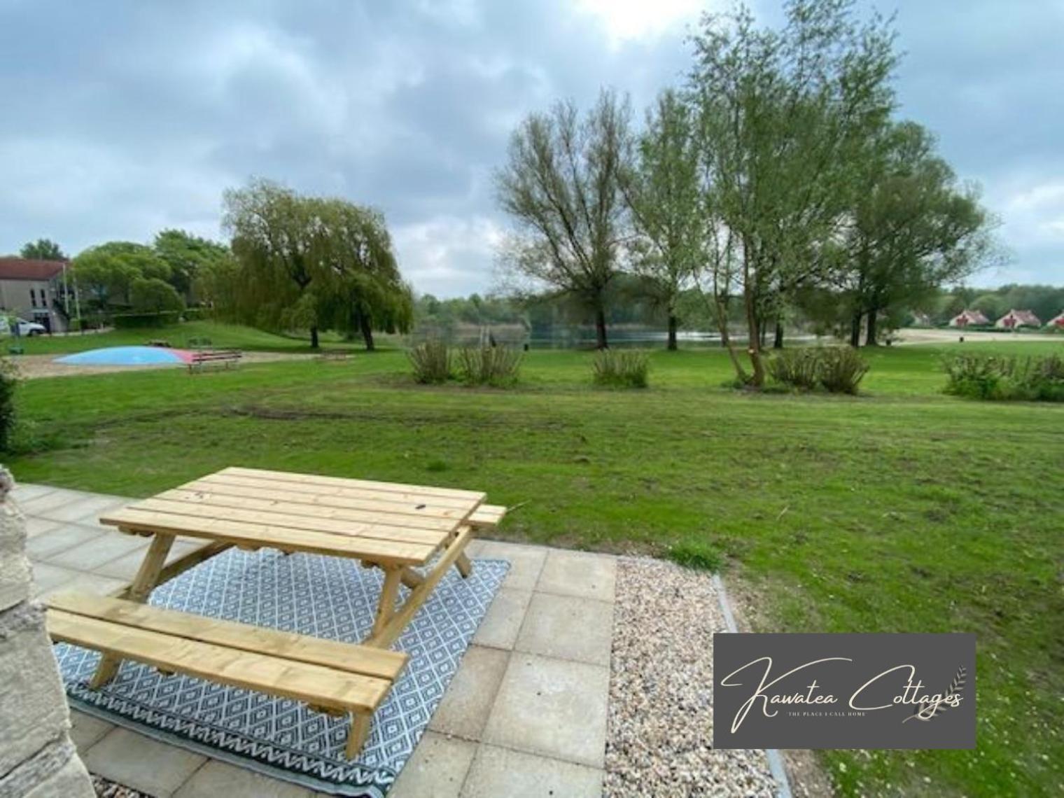 Lakeview 'Rotorua' 4-6 Pers By Kawatea Cottages Ewijk Buitenkant foto