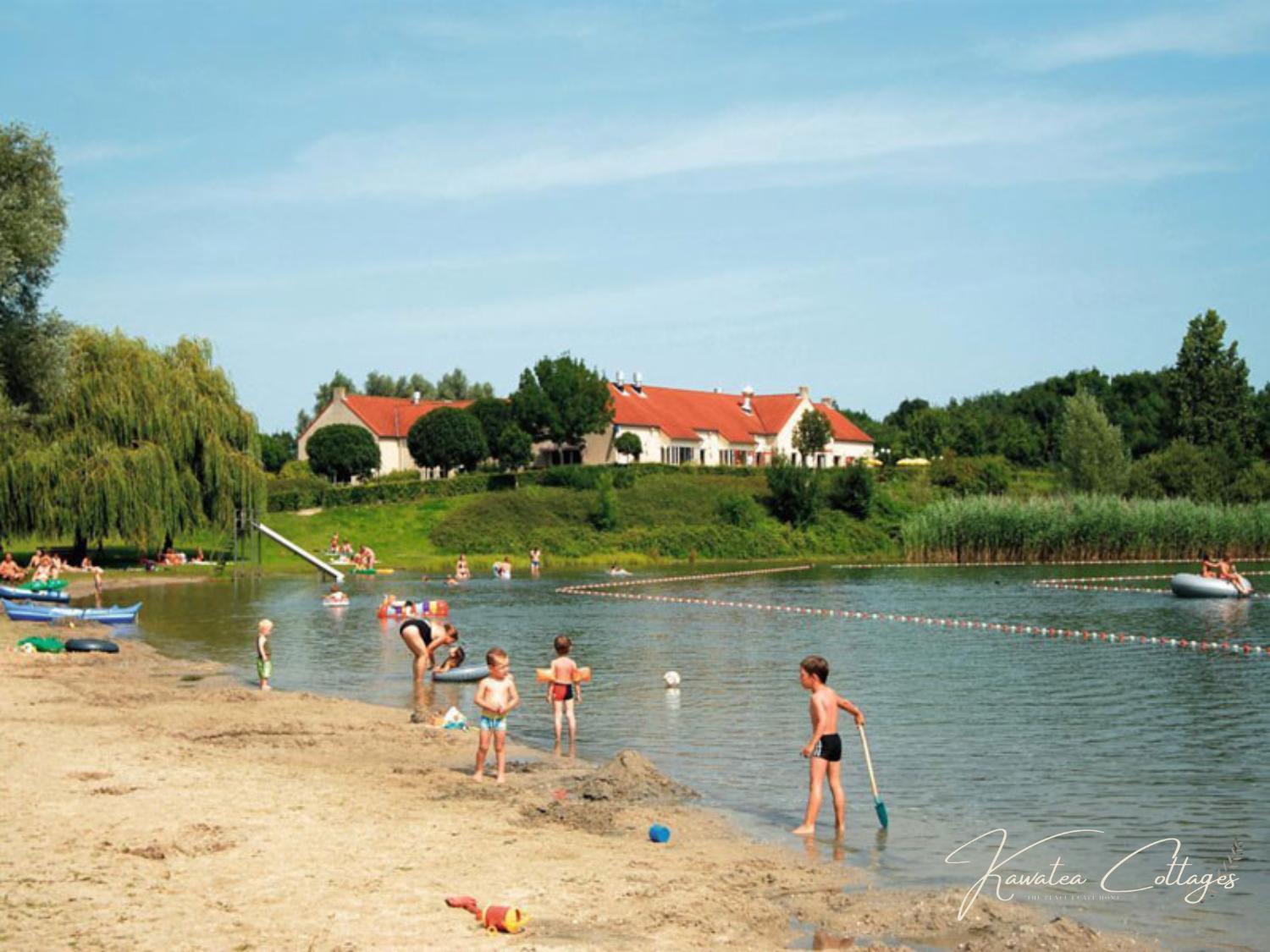 Lakeview 'Rotorua' 4-6 Pers By Kawatea Cottages Ewijk Buitenkant foto
