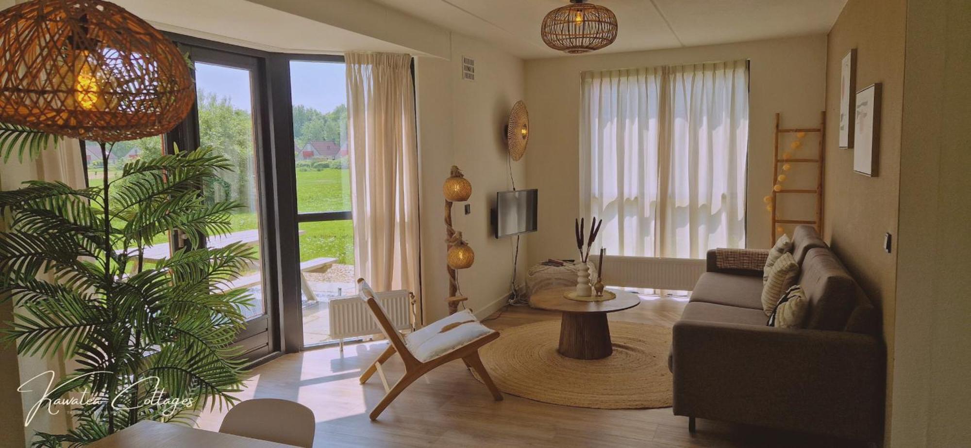 Lakeview 'Rotorua' 4-6 Pers By Kawatea Cottages Ewijk Buitenkant foto